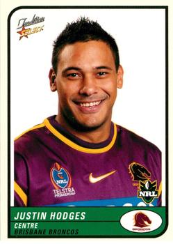 2005 Select Tradition #6 Justin Hodges Front